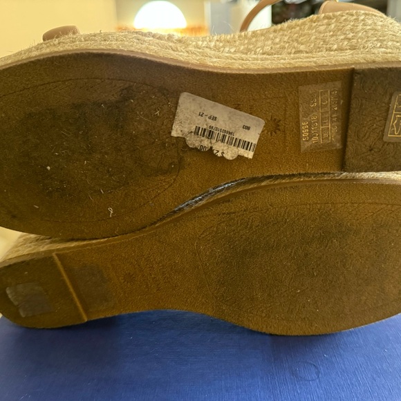 Stuart Weitzman Nudist Espadrille Wedge - Size 10.5 - Picture 11 of 11